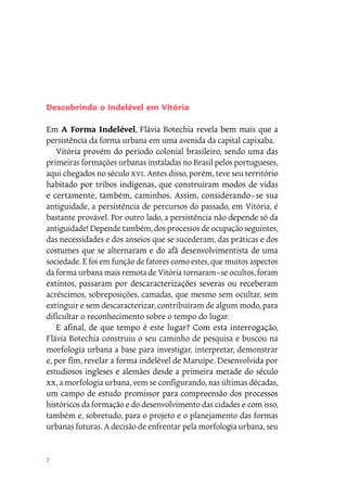Imagem da página da direita da publicação A Forma Indelével