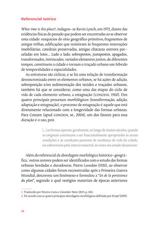 Imagem da página da esquerda da publicação A Forma Indelével