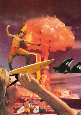 Imagem da pÔgina da direita da publicação Quadrinhos, arte punk e psicodelia