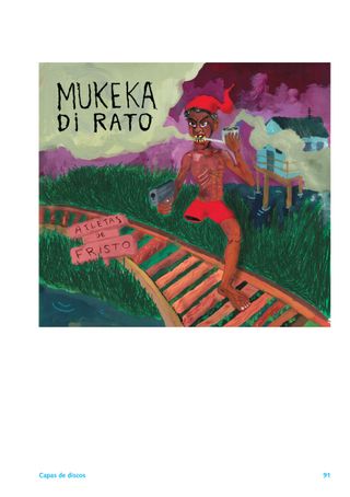 Imagem da pÔgina da direita da publicação Quadrinhos, arte punk e psicodelia
