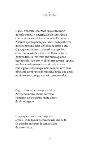 Imagem da página da esquerda da publicação Diário do Hospício
