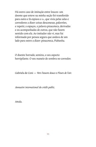 Imagem da página da direita da publicação Diário do Hospício