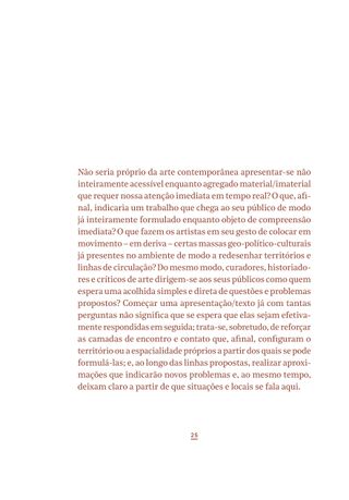 Imagem da página da direita da publicação Encontros com a arte contemporânea 2017