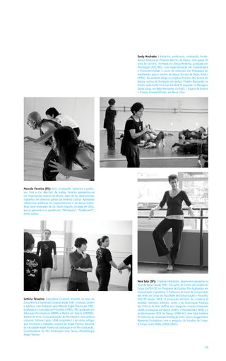 Imagem da página da direita da publicação Festival ES de Dança 2011