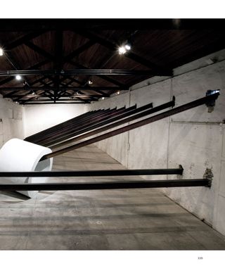 Imagem da pÔgina da direita da publicação Museu Vale 20 Anos