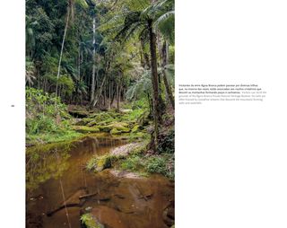 Imagem da página da direita da publicação Últimos Refúgios: Da Pedra Azul ao Forno Grande