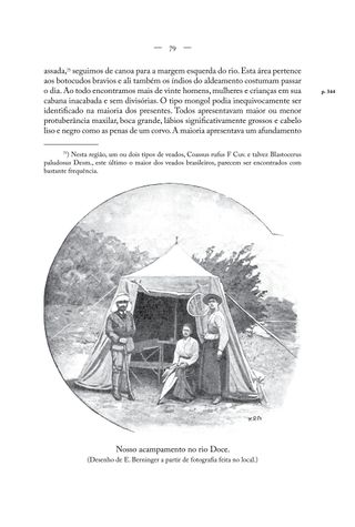 Imagem da página da direita da publicação Viagem pelos trópicos brasileiros: província do Espírito Santo