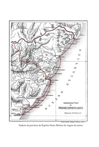 Imagem da página da esquerda da publicação Viagem pelos trópicos brasileiros: província do Espírito Santo