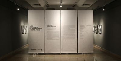 Entrada da exposição
