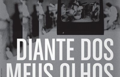 Detalhe do poster do filme Diante dos meus olhos