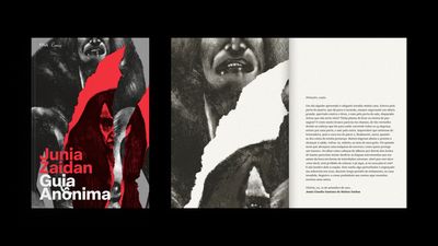 Capa e miolo do livro Guia Anônima